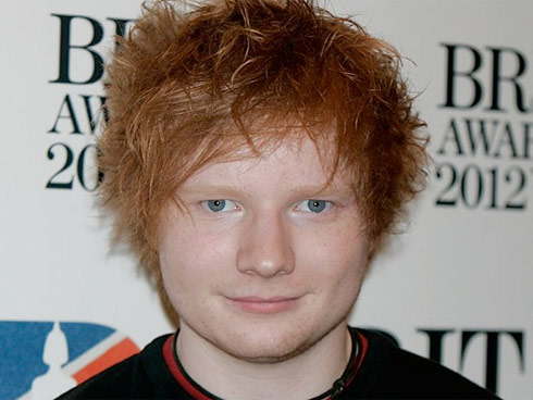 Эд Ширэн на Brit Awards 2012